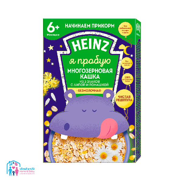 102-1-300x300 سرلاک پاکتی شب 8غله و بابونه بدون شیر هاینز 200گرمی +6 Heinz - Image 1