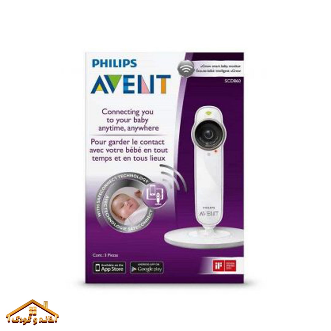 110764166-600x328-1-min مانیتور ویدئویی کنترل اتاق کودک اونت avent - Image 1