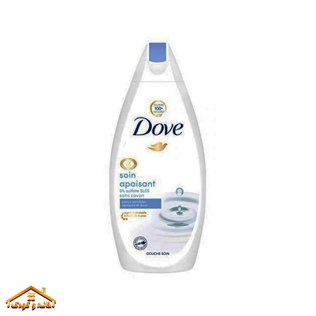 78-min شامپو بدن پوست های حساس (sensitive micellar water) داو dove - Image 1