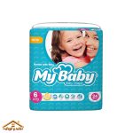 پوشک سایز6 24 عددی مای بیبی Mybaby
