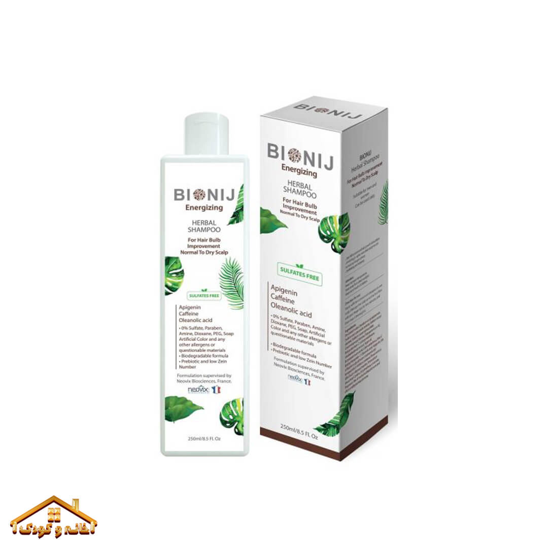 en-3-600x600 شامپو گیاهی فاقد سولفات مناسب موی نرمال و خشک بیونیج bionij - Image 1