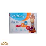 پوشک شورتی سایز 4 30عددی مای بیبی Mybaby