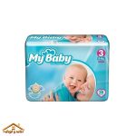 پوشک سایز 3 38عددی مای بیبی Mybaby