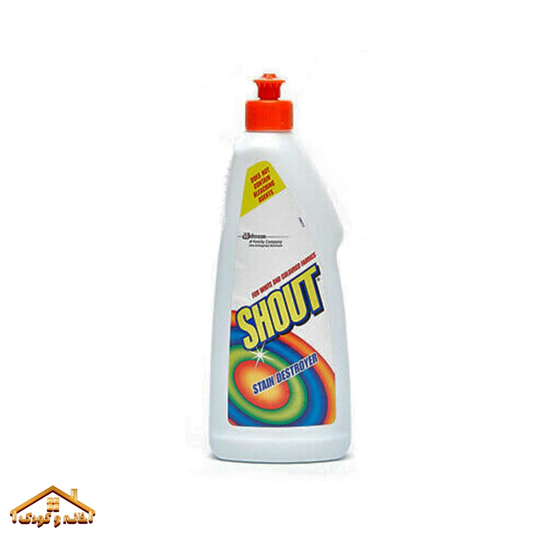 لكه-بر-لباس-شات-SHOUT-با-حجم-500ml-min ژل لکه بر لباس و سطوح 500میل shout - Image 1