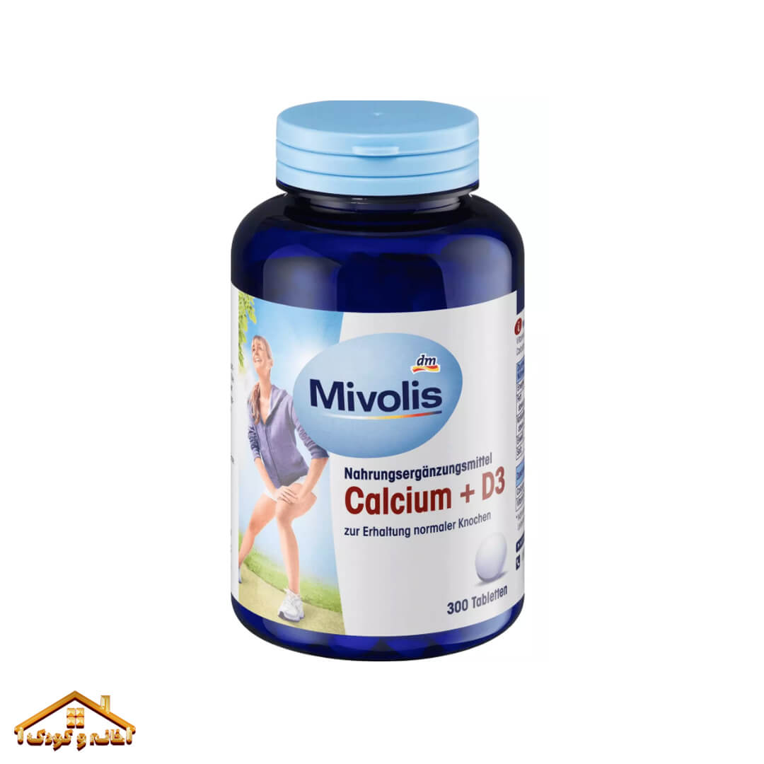 Capture2 مولتی ویتامین کلسیم و D3 بزرگسال 300عددی میوولیس Mivolis - Image 1