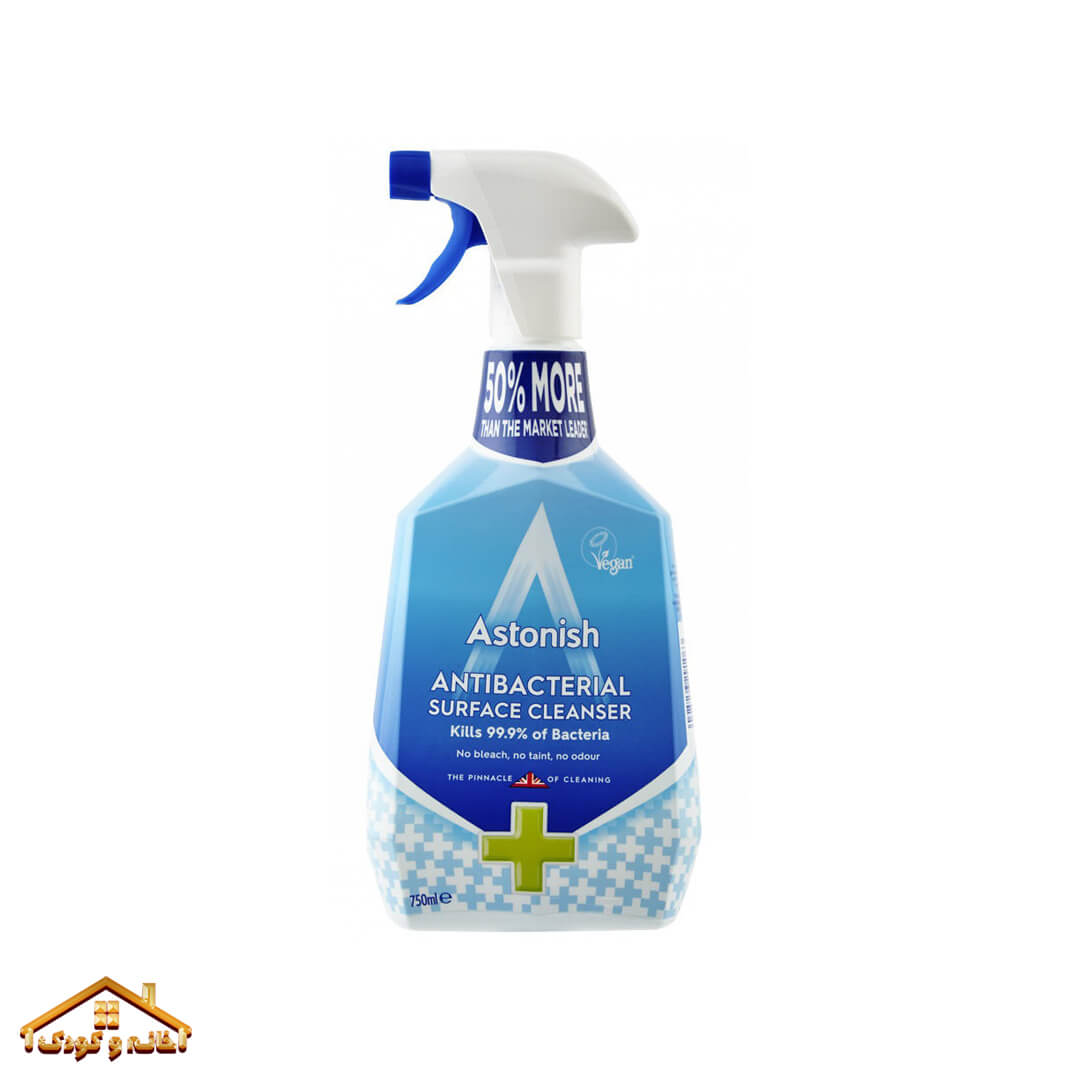 41bce0b956fbed25fb63730113ab45ea39ad4dc0_1619276683 (2) اسپری آنتی باکتریال قابل استفاده برای تمامی سطوح استونیش Astonish - Image 1