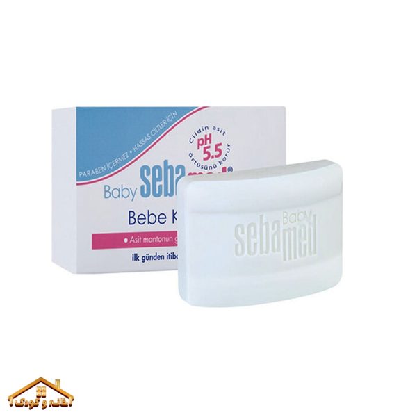 صابون بچه مدل Baby Cleansing Bar سبامد sebamed - Image 2