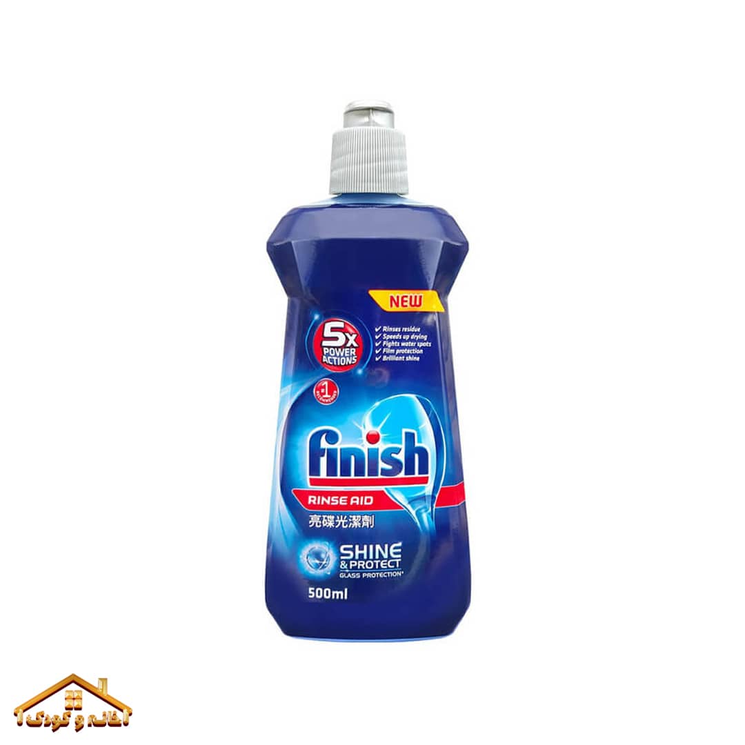 M_WVLjO0KxIgcWHv مایع جلادهنده ماشین ظرفشویی 400میل RINSE AID فینیش Finish - Image 1