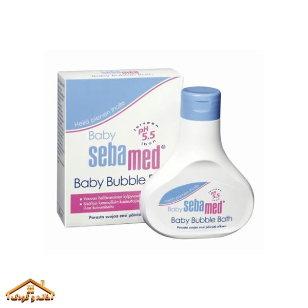 فوم حمام Baby bubble bath کودک سبامد 200میل Seba med - Image 2