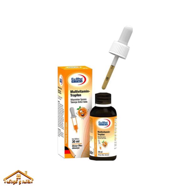قطره مولتی ویتامین 30میل +4سال یوروویتال Eurovital - Image 2