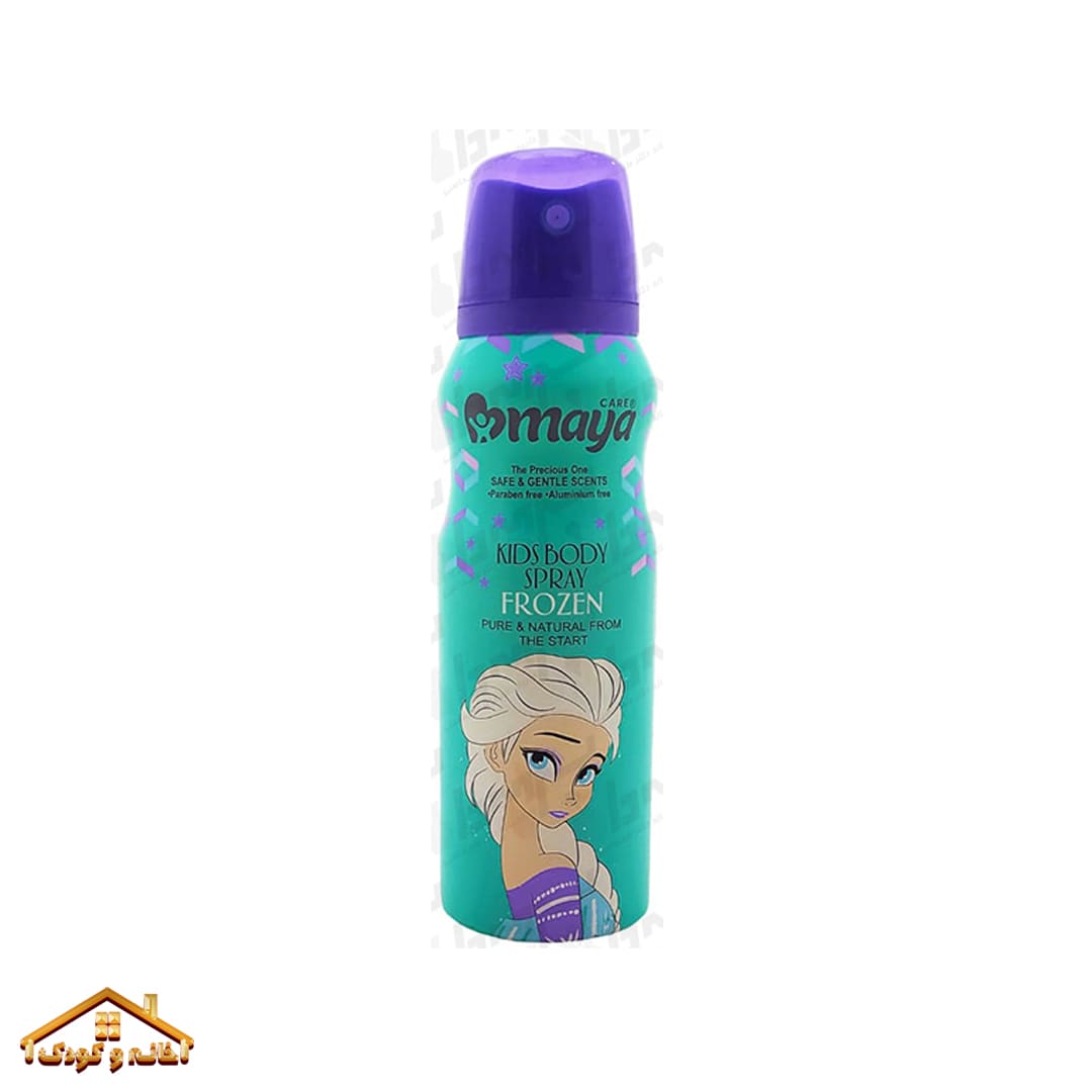 Maya Body Spray For Kids FROZEN 130 ml face-min اسپری بدن Frozen کودک 130میل +12 مایا Maya - Image 1