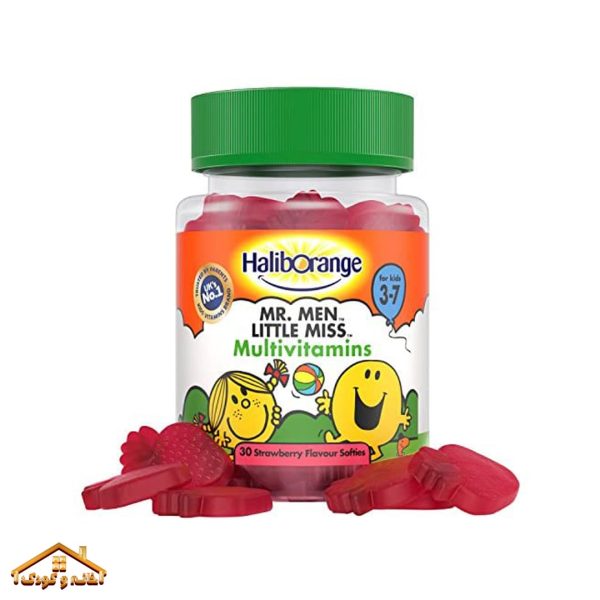مولتی ویتامین پاستیلی +3سال Mr.Men Little Miss هاليبورنج Haliborange - Image 2
