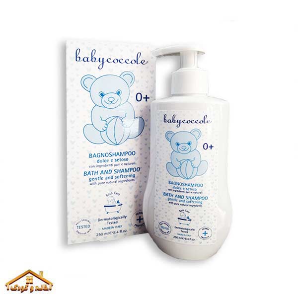 7 شامپو سر و بدن بیبی کوکول 250 میل ـ baby coccole - Image 1