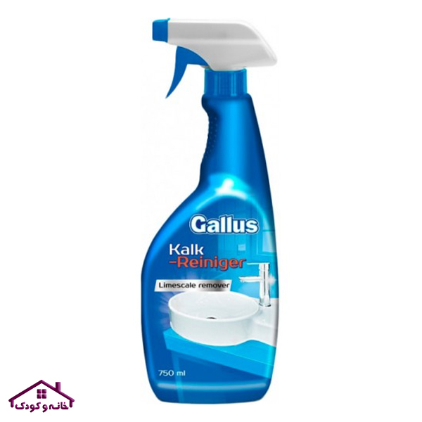 401 اسپری آهک زدا سطوح سرویس بهداشتی 750میل Gallus - Image 1