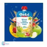 پوره ساندیسی سیب،موز،توت فرنگی و غلات bebi - Image 2