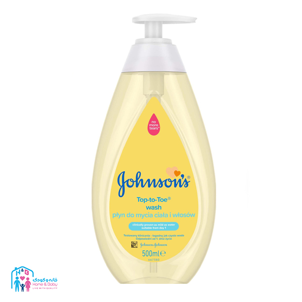 5 شامپو سر و بدن جانسون میل500 - Johnson - Image 1