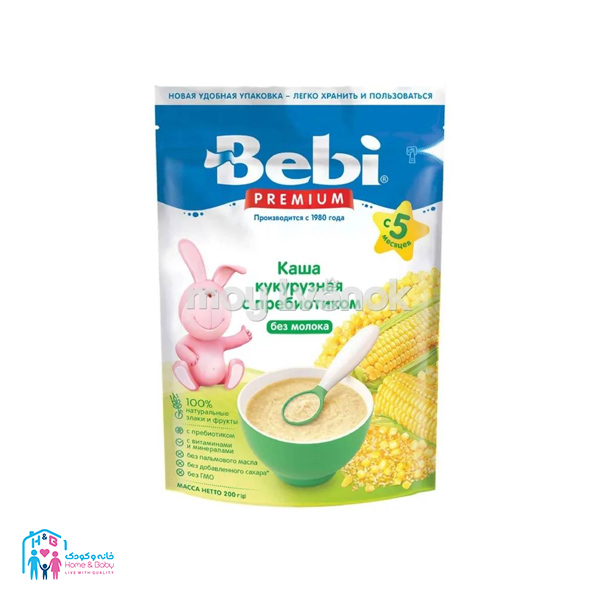 5 سرلاک ببی بدون شیر ذرت 5+ ماه bebi - Image 1