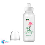شيشه شير دکتر براونز طرح فلامینگو 250 ميل با سر شیشه آبمیوه خوری Dr Brown’s - Image 2