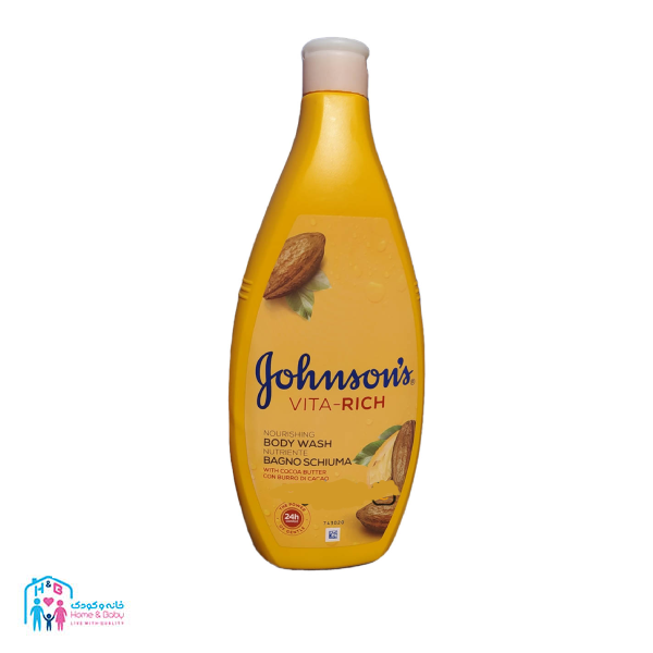 ax site (21) شامپو بدن کاکائو جانسون سری Vita-Rich حجم ۷۵۰ میل JOHNSON - Image 1