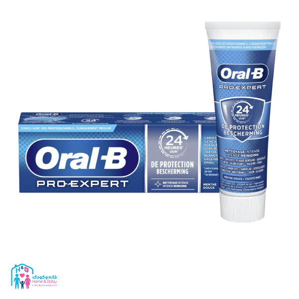 ax site (52) خمیر دندان Pro-Expert مدل De Protection Bescherming اورال بی ORAL-B - Image 1