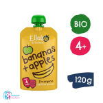 پوره ارگانیک سیب و موز 120 گرم ELLAS