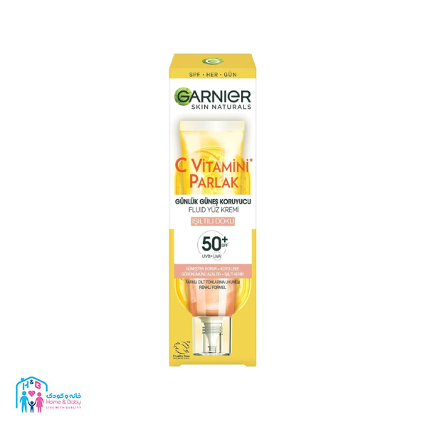 ax site - 2025-02-05T120226.709 فلوئید ضد آفتاب گارنیر +SPF50 رنگی حاوی ویتامین C حجم 40 میل GARNIER - Image 1