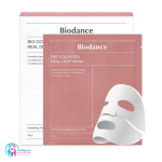 ماسک ورقه‌ای کلاژن‌ساز و آب‌رسانی عمیق بایودنس | پک 4 عددی BIODANCE