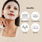 ماسک ورقه‌ای کلاژن‌ساز و آب‌رسانی عمیق بایودنس | پک 4 عددی BIODANCE - Image 3