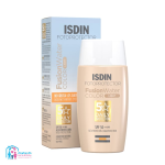 ضد آفتاب spf 50 رنگی فیوژن واتر رنگ لایت ایزدین ISDIN