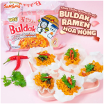 نودل خشک مرغ تند بلک پینک مدل رز ۱۴۰ گرم Buldak - Image 2