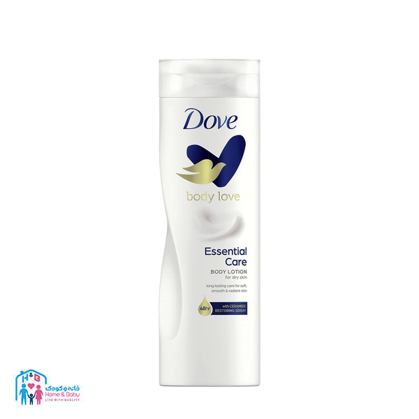 10 لوسیون بدن آبرسان داو Dove مدل Essential Care حجم 400 میل - Image 1