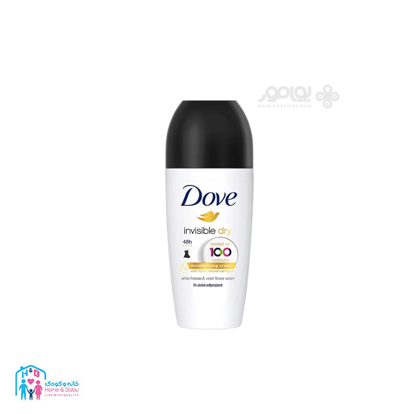 29 رول دئودورانت زنانه داو مدل INVISIBLE DRY حجم 50 میل DOVE - Image 1