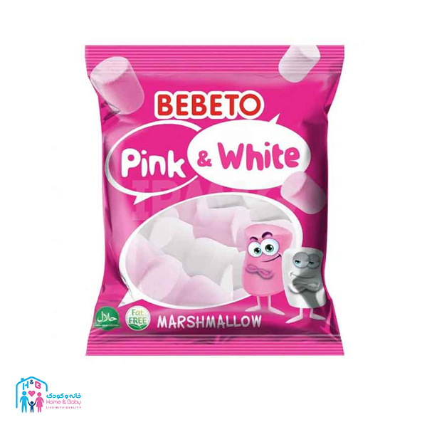 ببتو1 مارشمالو pink &white ببتو BEBETO - Image 1