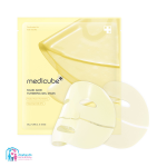 ماسک ورقه ای ژلی کوجیک اسید و زرد چوبه مدی کیوب زرد medicube