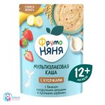 سرلاک پاکتی نیان با طعم جو و موز و توت فرنگی +1 سال. niyan