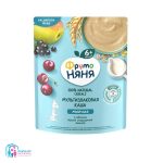 سرلاک چند غله نیان با سیب و انگور سیاه فرنگی و گیلاس  +6 ماه ـ niyan