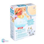 سرلاک بیبی کینگ با شیر بز ذرت زردالو و کدو حلوایی.Baby king